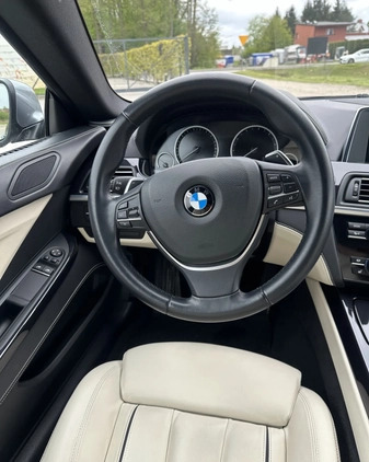 BMW Seria 6 cena 162900 przebieg: 58000, rok produkcji 2014 z Warszawa małe 379